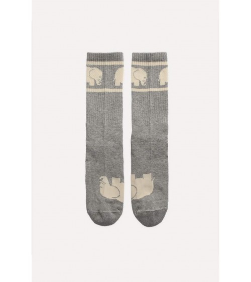 Sportsocken aus Bio-Baumwolle - Grau Trendsplant socke kuschelsocken für damen lustig herren farbige coole socken