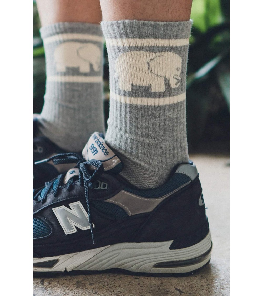 Sportsocken aus Bio-Baumwolle - Grau Trendsplant socke kuschelsocken für damen lustig herren farbige coole socken