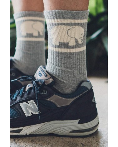 Sportsocken aus Bio-Baumwolle - Grau Trendsplant socke kuschelsocken für damen lustig herren farbige coole socken
