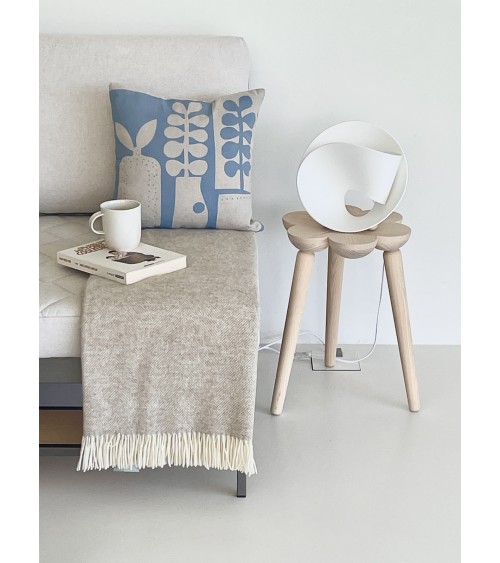 Albertine - Housse de Coussin 40x40 cm Mermade Impressions Textiles pour canapé decoratif salon chaise deco