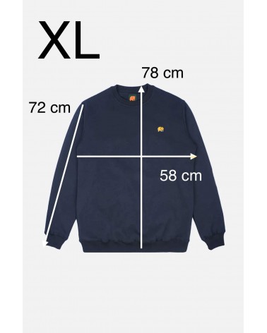 Sweatshirt Organic Essential - Gris chiné Trendsplant sweat pour femme homme coton bio Suisse