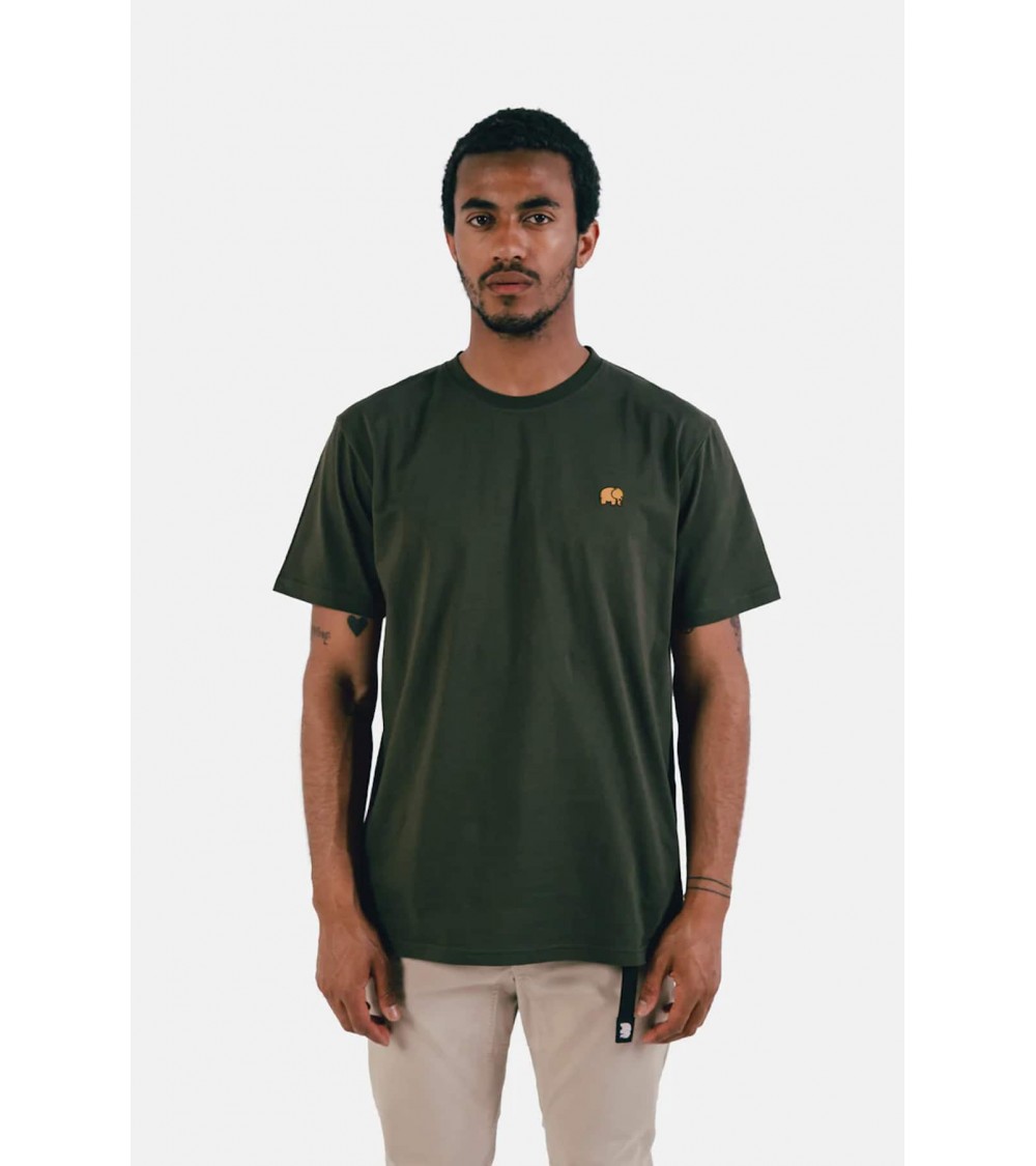 T-Shirt Organic Essential - Kombu Grün Trendsplant coole T shirts männer bio baumwolle nachhaltige t shirt damen