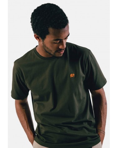Organic Essential T-Shirt - Kombu Green Trendsplant Tee shirts bio organic cotton ethical sustainable tshirt