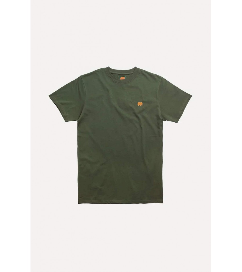 T-shirt Essential Organic - Verde kombu Trendsplant magliette uomo donna cool tshirt t shirt cotone biologico organico