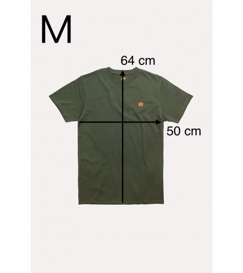 T-Shirt Organic Essential - Kombu Grün Trendsplant coole T shirts männer bio baumwolle nachhaltige t shirt damen