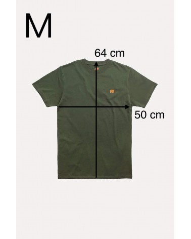 T-shirt Essential Organic - Verde kombu Trendsplant magliette uomo donna cool tshirt t shirt cotone biologico organico