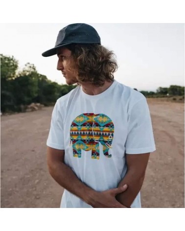 T-shirt Navajo Organic Classic - Blanc Trendsplant Tshirt tee t shirt cool marque en coton bio ethique