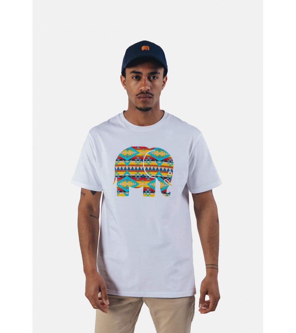 T-Shirt Navajo Organic Classic - Weiss Trendsplant coole T shirts männer bio baumwolle nachhaltige t shirt damen