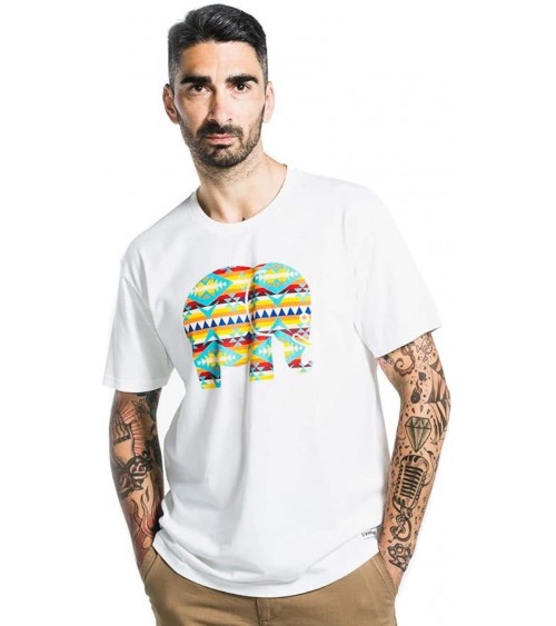 T-shirt Navajo Organic Classic - Bianco Trendsplant magliette uomo donna cool tshirt t shirt cotone biologico organico