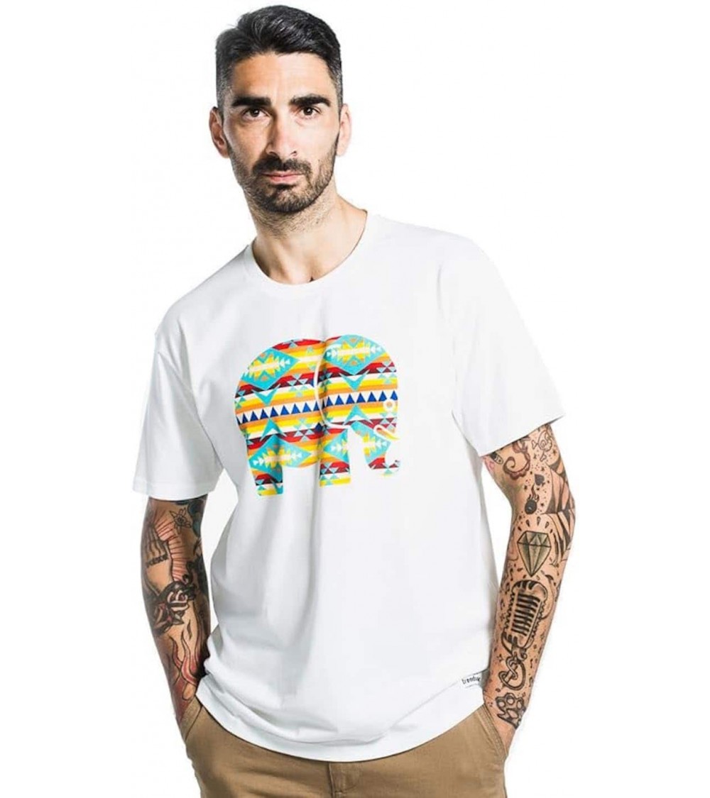 T-Shirt Navajo Organic Classic - Weiss Trendsplant coole T shirts männer bio baumwolle nachhaltige t shirt damen