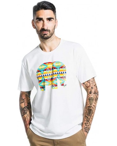 T-shirt Navajo Organic Classic - Bianco Trendsplant magliette uomo donna cool tshirt t shirt cotone biologico organico