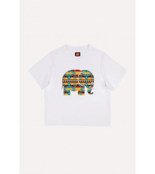 T-shirt Donna Navajo Organic - Bianco Trendsplant magliette uomo donna cool tshirt t shirt cotone biologico organico