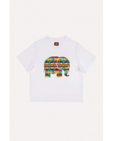 T-shirt pour femme Navajo Organic - Blanc Trendsplant Tshirt tee t shirt cool marque en coton bio ethique