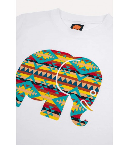 T-shirt Donna Navajo Organic - Bianco Trendsplant magliette uomo donna cool tshirt t shirt cotone biologico organico