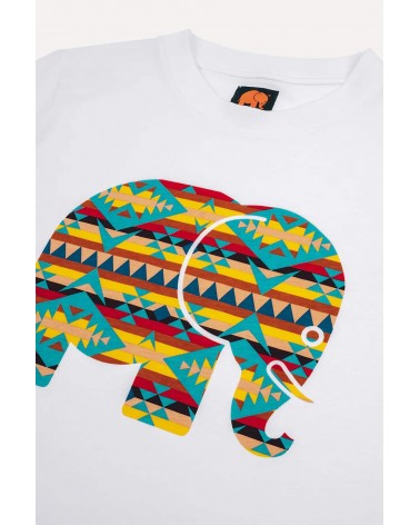 T-shirt Donna Navajo Organic - Bianco Trendsplant magliette uomo donna cool tshirt t shirt cotone biologico organico