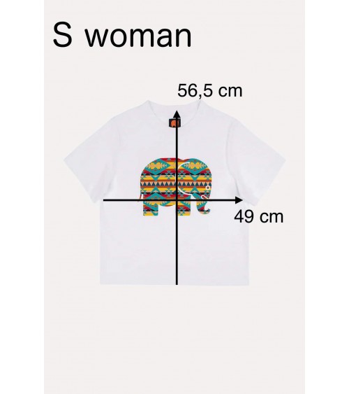 T-Shirt für Damen Navajo Organic - Weiss Trendsplant coole T shirts männer bio baumwolle nachhaltige t shirt damen