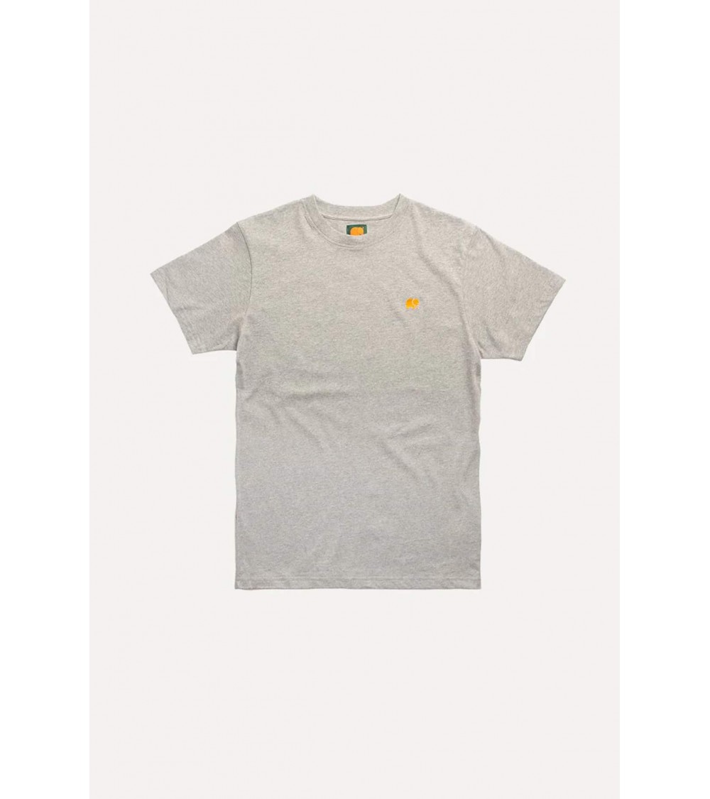 T-shirt Essential Organic - Grigio screziato Trendsplant magliette uomo donna cool tshirt t shirt cotone biologico organico