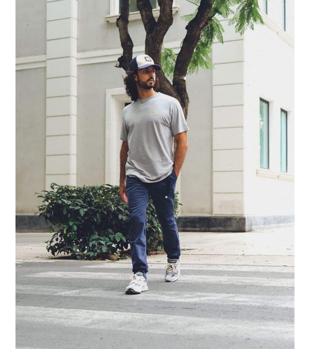 T-shirt Essential Organic - Grigio screziato Trendsplant magliette uomo donna cool tshirt t shirt cotone biologico organico
