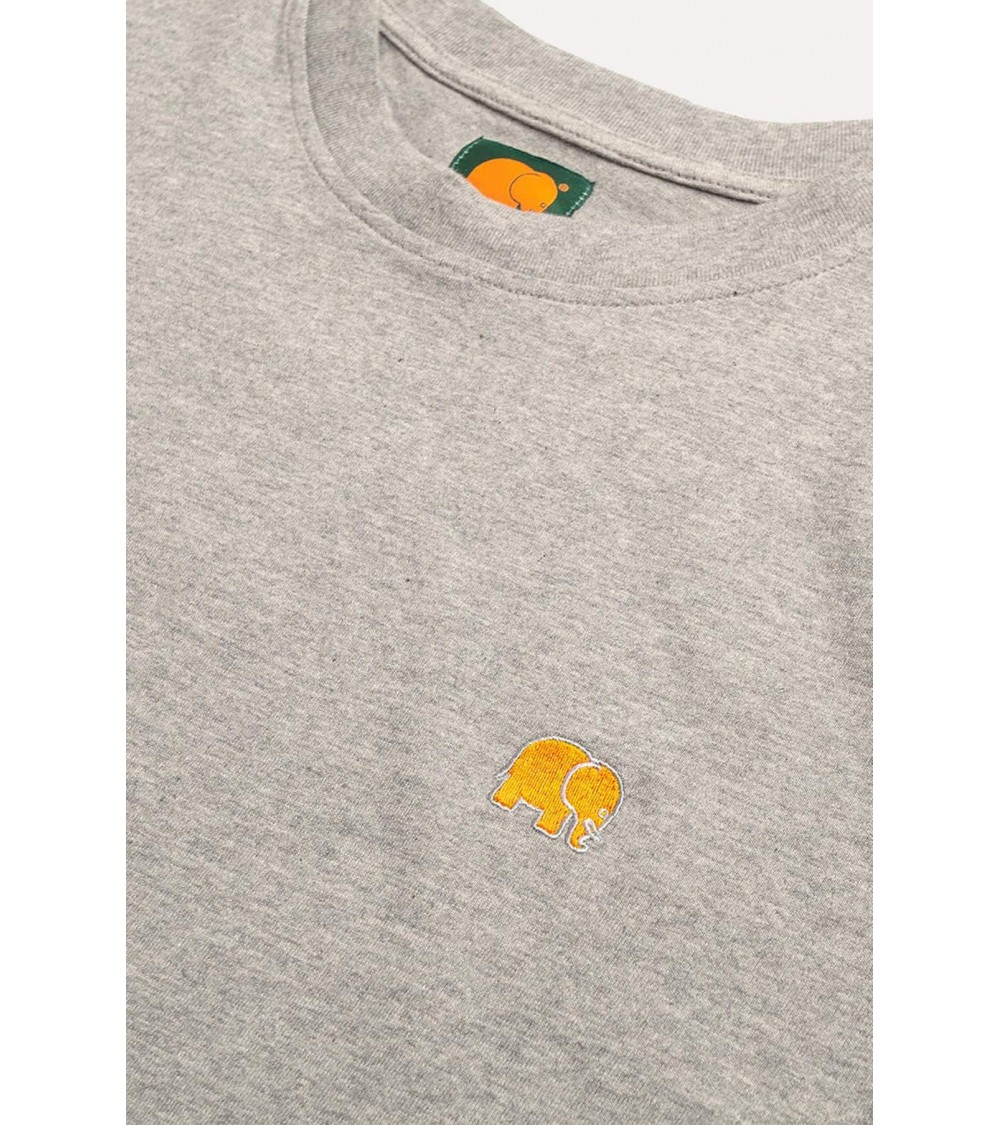 T-shirt Essential Organic - Grigio screziato Trendsplant magliette uomo donna cool tshirt t shirt cotone biologico organico