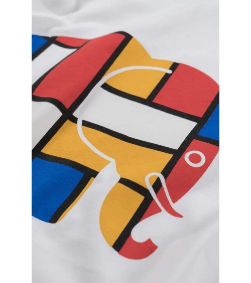 T-shirt Abstract Organic Classic - Blanc Trendsplant Tshirt tee t shirt cool marque en coton bio ethique