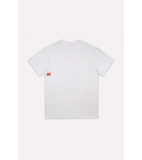 T-Shirt Abstract Organic Classic - Weiss Trendsplant coole T shirts männer bio baumwolle nachhaltige t shirt damen