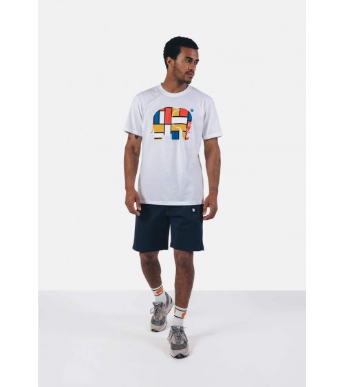 T-shirt Abstract Organic Classic - Blanc Trendsplant Tshirt tee t shirt cool marque en coton bio ethique