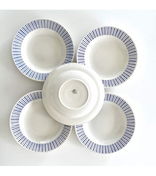 Assiette creuse vintage - Boch Frères kitatori meuble vintage shop online boutique suisse