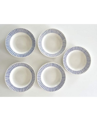Assiette creuse vintage - Boch Frères kitatori meuble vintage shop online boutique suisse