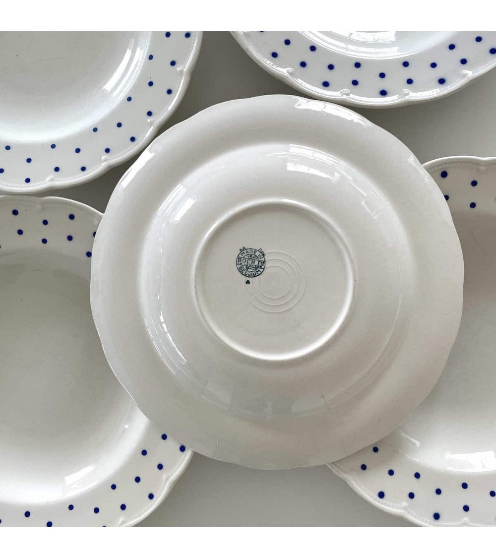 Vintage Soup plate - Boch Frères kitatori switzerland vintage furniture design classics