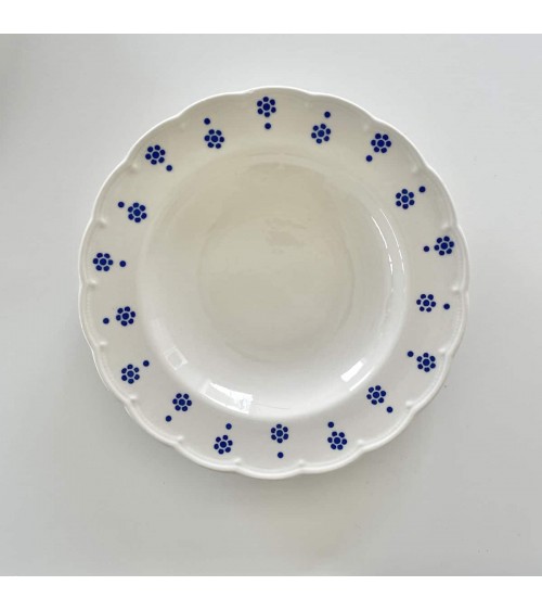 Assiette creuse vintage - Boch Frères kitatori meuble vintage shop online boutique suisse