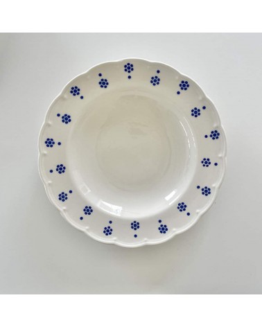 Assiette creuse vintage - Boch Frères kitatori meuble vintage shop online boutique suisse