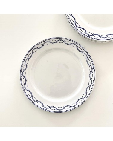 Assiette plate vintage - Boch Frères kitatori meuble vintage shop online boutique suisse