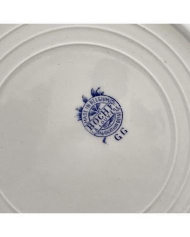 Assiette plate vintage - Boch Frères kitatori meuble vintage shop online boutique suisse