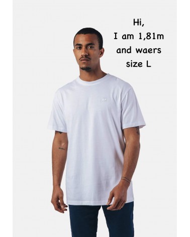T-shirt Essential Organic - Bianco Trendsplant magliette uomo donna cool tshirt t shirt cotone biologico organico