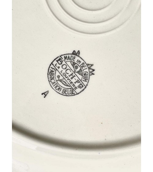 Vintage Flache Teller - Boch Frères kitatori vintage shop design klassiker bern basel zürich