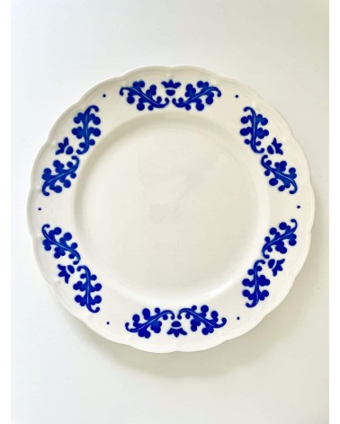 Vintage dinner plate - Boch Frères kitatori switzerland vintage furniture design classics