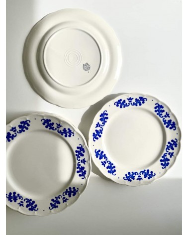 Vintage dinner plate - Boch Frères kitatori switzerland vintage furniture design classics
