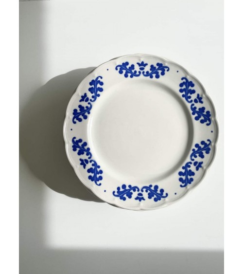 Assiette plate vintage - Boch Frères kitatori meuble vintage shop online boutique suisse