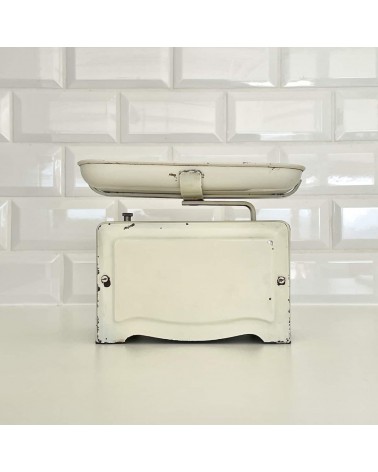 Bilancia da cucina vintage - Lyssex kitatori mobili Oggetto di design vintage svizzera