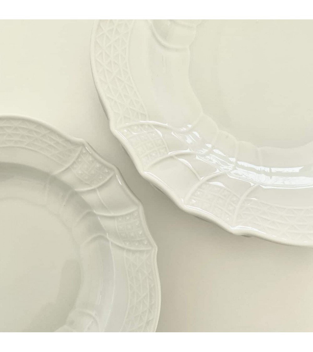 Vintage Soup plate - Hutschenreuther Dresden White kitatori switzerland vintage furniture design classics