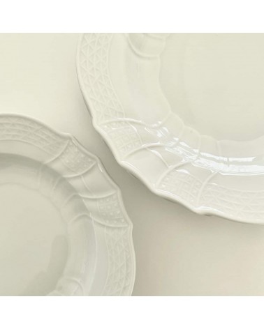 Vintage Soup plate - Hutschenreuther Dresden White kitatori switzerland vintage furniture design classics