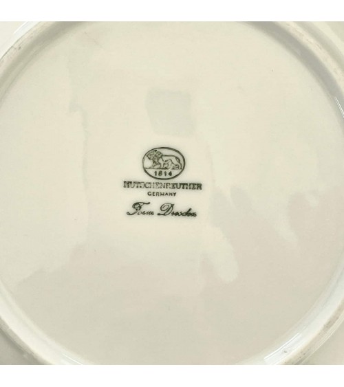 Assiette creuse en porcelaine - Hutschenreuther Dresden Blanc kitatori meuble vintage shop online boutique suisse