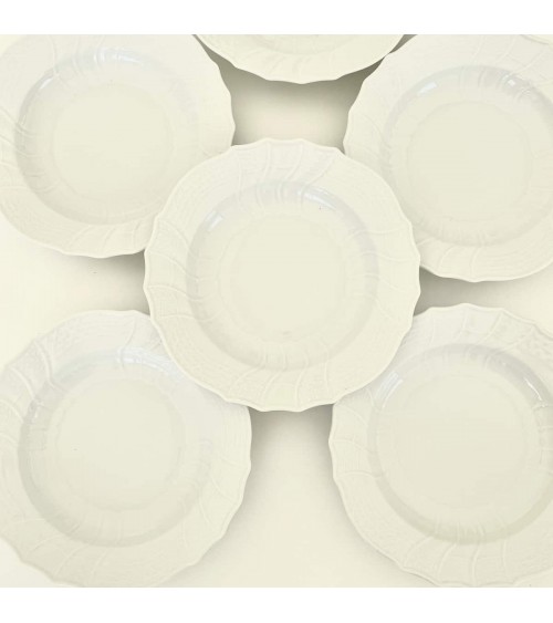Vintage Soup plate - Hutschenreuther Dresden White kitatori switzerland vintage furniture design classics