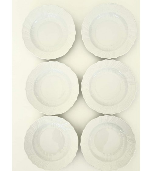Vintage Soup plate - Hutschenreuther Dresden White kitatori switzerland vintage furniture design classics