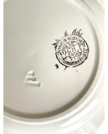 Vintage Soup plate - Boch Frères kitatori switzerland vintage furniture design classics