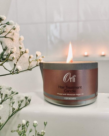Hair Treatment Candle - Women Orli Massage Candles handmade candle store