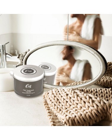 Bougie de soin capillaire pour Homme professionnelle bougies massantes suisse