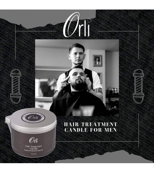 Bougie de soin capillaire pour Homme professionnelle bougies massantes suisse