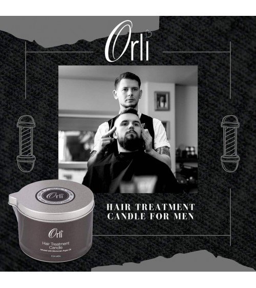 Hair Treatment Candle for Man Orli Massage Candles handmade candle store
