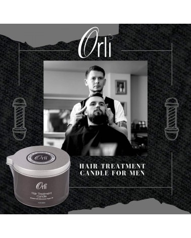 Bougie de soin capillaire pour Homme professionnelle bougies massantes suisse